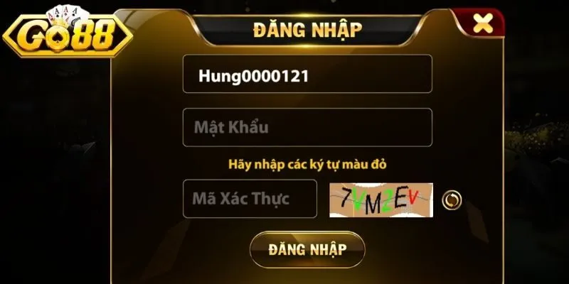 Đăng nhập Go88 dễ dàng, nhanh chóng, thao tác chính xác mọi lúc